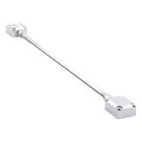 ACCESSLOOP - Accesspro Pasacables para Puertas / Aleación Metálica / 480 mm (1.57 ft) de Longitud ACCESSLOOP