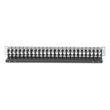 Z6AS-PNL-U48K - Patch Panel / 48 Puertos / Cat 6A Blindado / Plano / 1UR / Acero 18 Gauge