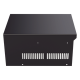 SRX21U - Epcom Industrial Gabinete de acero en color negro, para usar como base con radio aéreo IC-A120