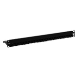 Z-PNL-24E - Patch Panel / 24 Puertos / Modular Vacío / Plano / 1UR / Cat 6A Blindado / Acero Negro