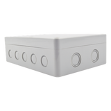 TXG-01-11 - Gabinete Plástico para Exterior / IP65 / 180 x 125 x 57 mm / 16 Entradas de Cableado / -20 a 60 °C / ABS