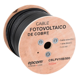 CBL-PV-10B/500 - Epcom Powerline Cable Fotovoltaico / 6 mm² (10 AWG) / 500 m (1640.4 ft) CBL-PV-10B/500