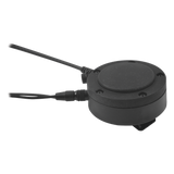 V1T12KA137 - Micrófono de Garganta / PTT Grande / Conector Hirose / Entrada 2.5 mm / Compatible Kenwood NX/TK Series y Motorola GP300/DEP450 / Cable Puerto de Accesorios