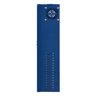 EP-360W-POE8P-B - Fuente de poder profesional PoE (Power over Ethernet) de 8 puertos con capacidad total de 360W, diseñada específicamente para sistemas de videovigilancia CCTV y control de acceso.