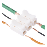 PCON3 - Conector Push / 3 Contactos / 250V 10A / -40°C a 100°C / Cables 0.5 a 3.5 mm² / Material Antiflama