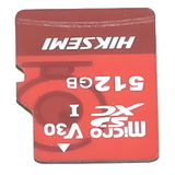 HS-TF-E1/512G - Memoria Microsd Hiksemi, 512GB, Clase 10, Especializada para Videovigilancia (Uso 24/7), Lectura 95MBS, Escritura 25MBS
