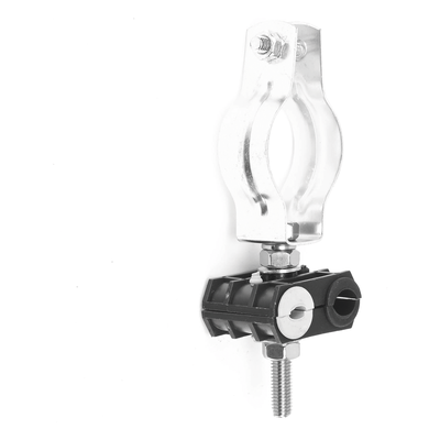 KITST68MCLICK1 - KIT de Un Sujetador de plástico para dos cables de 6 a 8 mm con todo y hardware de instalación en tubos de 1 1/4 in