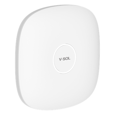 V2801AX30C-A-AIR - Punto de Acceso POF Dual GPON/EPON para Instalación en Techo, con 1 puerto GPON SC/UPC POF + 1 Puerto Gigabit Ethernet