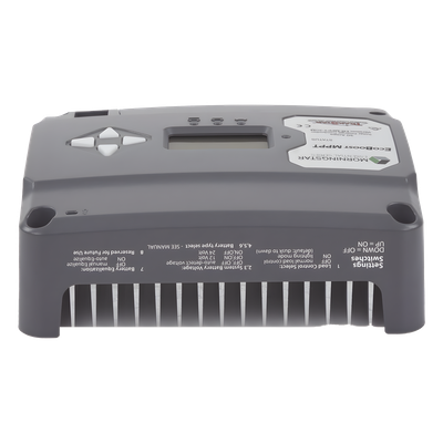 EBMPPT30M - Controlador de Carga Solar EcoBoost MPPT 30A con Pantalla
