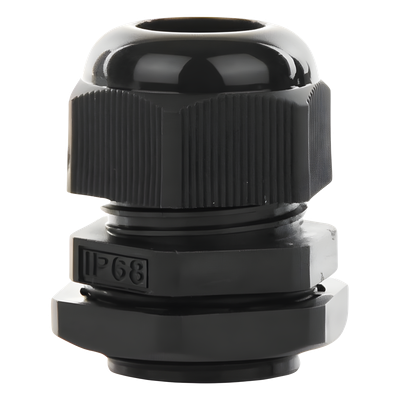 TXG-PG16-BK - Conector Tipo Glándula / IP67 / Cable 10-14 mm / Rosca 22 mm (7/8') / Plástico Negro