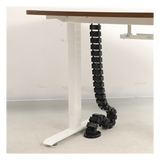 PORTACABLE - Epcom Industrial Portacable de Cadena / Organizador Vertical Articulado / 1200 mm (3.94 ft)