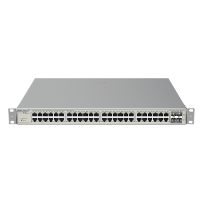 RG-NBS5200-48GT4XS-UP - Ruijie Switch Administrable Capa 3 / 48 Puertos Gigabit PoE+ / 4 SFP+ 10Gb