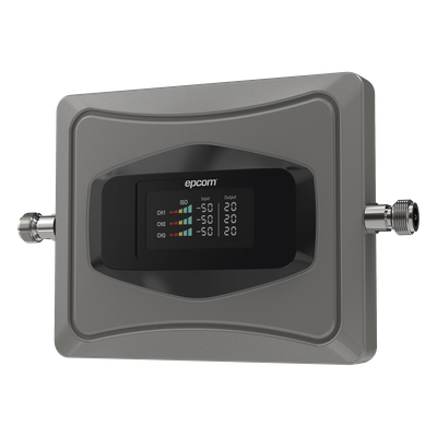 EP-TB-4GV2 - Epcom EP-TB-4GV2 amplificador de señal celular Amplificador de señal móvil para interior Negro, Gris, Blanco