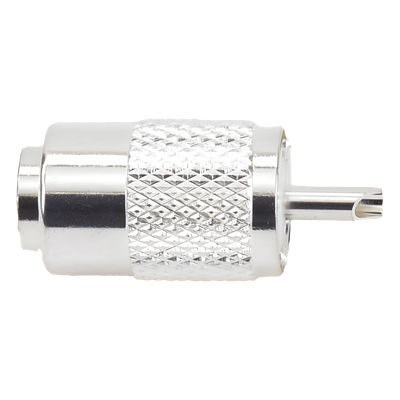 RFU-501 - Rf Industries,Ltd Conector UHF Macho / Compatibilidad RG-8/U y Derivados / Aislante de Teflón