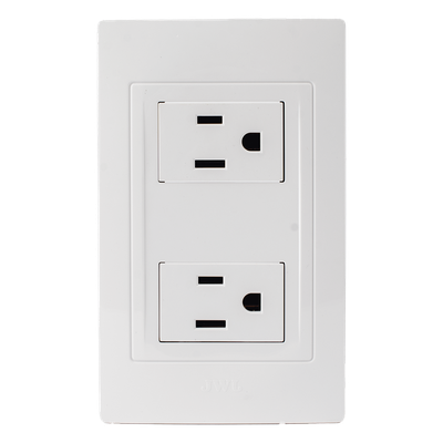 JTL-B72-23 - Contacto Dúplex de 127 V~60 HZ 15 A / Color Blanco.