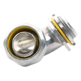 ANC-HLC-100 - Conector Curvo para Tubo Liquidtight / 1" (25 mm) / Acabado Bruñido / UL 514B / NEMA FB-1
