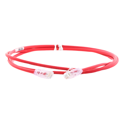 UTP28X5RD - Cable de Parcheo UTP / Cat6A / 28AWG / CM-LSZH / 1.52 m (5 pies) / Rojo