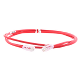UTP28X5RD - Cable de Parcheo UTP / Cat6A / 28AWG / CM-LSZH / 1.52 m (5 pies) / Rojo