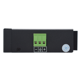 WIPOE55SBTIDC - Splitter PoE Industrial / Entrada 90 W 802.3bt / Salida DC Seleccionable 12V/16V/24V/48V / 2 Puertos Gigabit / Protección 6 kV / Riel DIN