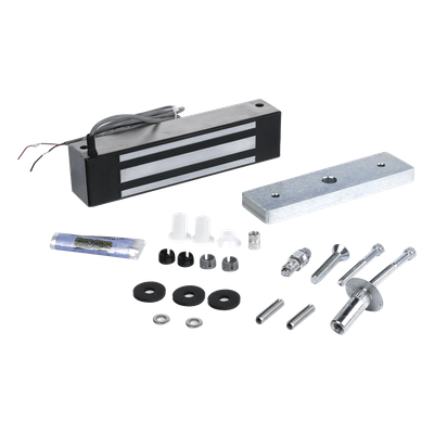 LP-M32 - Securitron-Assa Abloy Chapa Magnética / 600 lbs (272 kg) / Acero Inoxidable Cepillado LP-M32