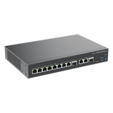 GCC6011 - Grandstream Networks GCC6011 dispositivo de redes Gigabit Ethernet (10/100/1000) Energía sobre Ethernet (PoE) Negro, Plata