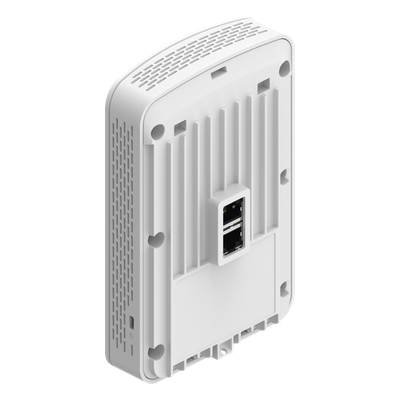 XV2-22H0A00-RW - Punto de Acceso Wi-Fi 6 / Diseño para Pared / 3 Puertos Gigabit / PoE Passthrough / Doble Banda 2.4 y 5 GHz / Hasta 2.5 Gbps / Radio IoT Integrado