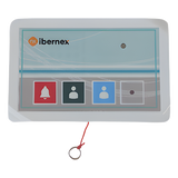 NX8809 - Ibernex Terminal de Cama Inalámbrico / IP54 / ABS Antibacteriano NX8809