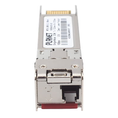 MTB-LB60 - Transceptor WDM SFP+ / 10G LC / Fibra Monomodo 60 km (37 mi) / Hot-Swappable / 0°C a 60°C