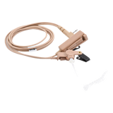 V1-10266 - Kit Micrófono-Audífono Profesional / 2 Cables / Tubos Acústicos Transparentes / Compatible KENWOOD NX-340/320/420/TK-3230/3000/3402/3312/3360/3170 / PTT Integrado / VOX Modo Convencional