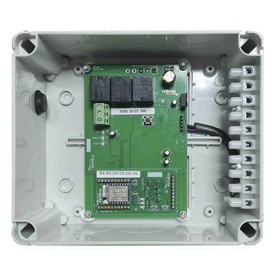 YAS-WIFI - Comunicador WiFi para Alerta Sísmica / 2.4 GHz / 802.11 b/g/n / 2 Salidas de Contacto Seco / 12 VCD