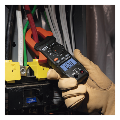 CL120VP - Kit de Prueba Eléctrica / Multímetro de Gancho CA / Detector de Voltaje 12-1000 VCA / Probador de Tensión 12-240 VCA / Analizador de Cableado / CAT III 600 V