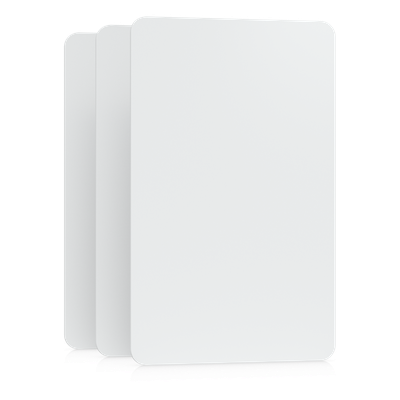 UA-CARD-W-100 - Tarjeta de Acceso NFC / MIFARE DESFire EV3 / AES-128 / ISO 7810 ID-1 / 13.56 MHz / Paquete 100 Piezas