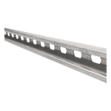 UNP-4X2-U30-EZ - Unicanal perforado / 4x2 U30 / 3000 mm (9.84 ft) / Acero al carbón calibre 16 y 12 / Electro zinc 15-20 μm / ASTM y NF
