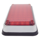 XLTE295R - Luz de Advertencia LED / 7x3" / 66 LED / 12 VCC / 12 Patrones de Destello / Montaje Permanente