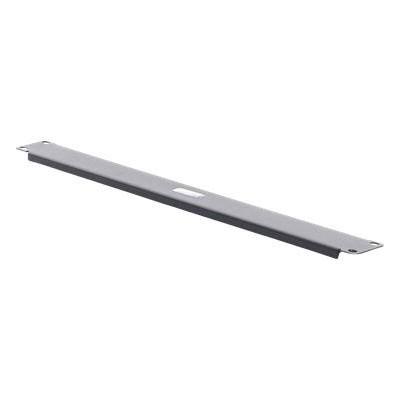 TH-TAP-FR-1UR - Panel ciego para rack / 1UR / 19in / Acero calibre 18 / Acabado negro semi-mate