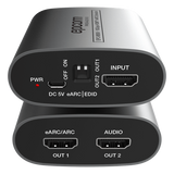 EPC-MB08 - Extractor eARC HDMI | 18 Gbps | Audio Digital | Compatibilidad 4K HDR | Diseño Compacto