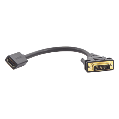 20118 - Ugreen 20118 adaptador de cable de vídeo DVI-D HDMI Negro, Oro