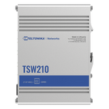 TSW210 - Switch Industrial No-Administrable / 8 Puertos Gigabit / 2 SFP 1G / IP30 / -40°C a +75°C / 4.53 x 3.74 x 1.10 pulgadas