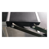 YSL1 - Escalera para Tarima / Altura Ajustable 100-170 cm (3.3-5.6 ft) / Ancho 100 cm (3.3 ft) / Superficie Antideslizante / Aluminio / Compatible Tarimas YS4