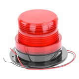 X126-R - Burbuja de Señalización LED / 8 LEDs Rojos Gen III / 340 Lúmenes / 10-110 Vcd / 4 W / Patrón de Destello Ajustable / Montaje Permanente