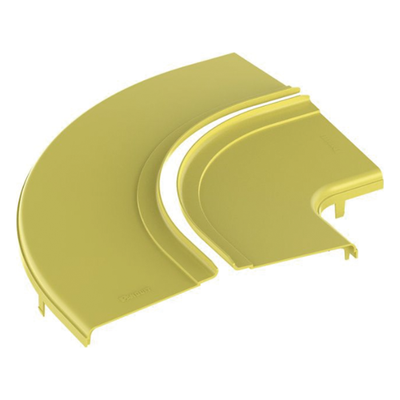 FRRASC12LYL - Panduit Tapa para Ángulo Recto Horizontal 90° / Sistema 12x4 / Longitud 456.9 mm FRRASC12LYL
