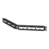 CPPLA24WBLY - Panduit Panel de Parcheo Modular / Angulado / 24 Puertos CPPLA24WBLY