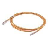 UTPSP5ORY - Cable de Parcheo UTP / Cat6 / 24 AWG / CM / 1.52 m (5 ft) / Naranja