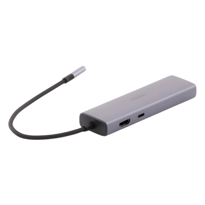 15598 - Ugreen 15598 hub de interfaz USB 3.2 Gen 1 (3.1 Gen 1) Type-C 5000 Mbit/s Plata