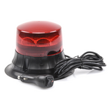 XM-1535-R - Burbuja LED Giratoria / 9 LEDs / Montaje Magnético / IP65 / 12 VCC / 2 Patrones de Destello
