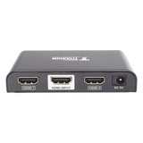 TT-312-V2.0 - Divisor (Splitter) HDMI 4K de 1 entrada a 2 salidas / Soporta 4K×2K / HDMI 2.0 /  HDCP 2.2 / HDMI 3D / Longitud del cable de Entrada ≤30m, Salida ≤25m / Divide 1 Entrada de video HDMI  a 2 Salidas de Video HDMI (Simultaneas).