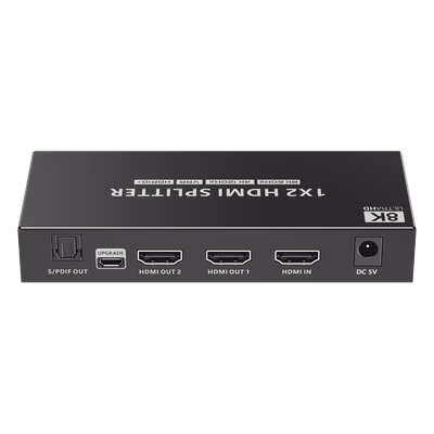 TT312-8K - Splitter HDMI / 1x2 / HDMI 2.1 / 8K @ 60 Hz / 4K @ 120 Hz / 48 Gbps / HDR10+ / Dolby Vision / HDCP 2.3