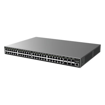 GWN7806 - Grandstream Networks GWN7806 dispositivo de redes Gestionado L2+ Gigabit Ethernet (10/100/1000) Gris, Montaje en rack
