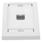 CFPE1WHY - Placa de Pared Vertical Panduit CFPE1WHY, 1 Puerto, Color Blanco.