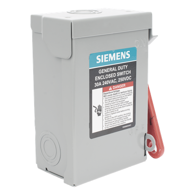 GNF221A - Siemens Interruptor de Seguridad / 240Vca / 2 Polos GNF221A